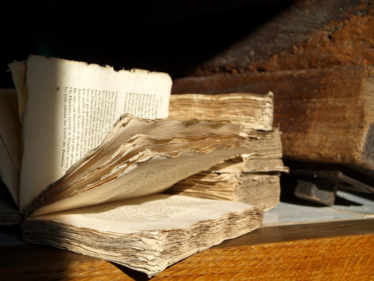 Restauration d’un livre ancien
