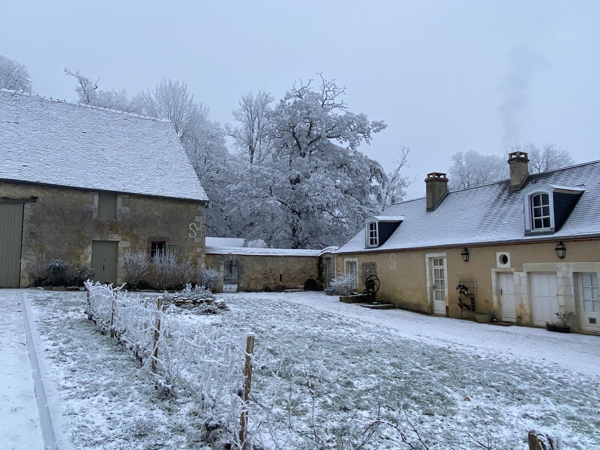 La maison sous la neige
